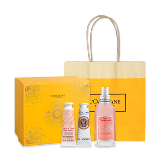 Presente com Cereja Toranja, Karité e Flor de Cerejeira